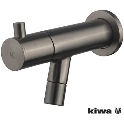 Wiesbaden Amador Fonteinkraan - Toiletkraan - Koudwaterkraan - Muurbevestiging - Kiwa - 1/2 - Gunmetal