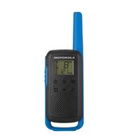 Motorola TALKABOUT T62 twee-weg radio 16 kanalen 12500 MHz Zwart, Blauw - thumbnail