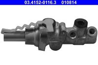 Hoofdremcilinder 03415201163