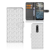 Nokia 2.4 | Telefoon Hoesje | Stripes Dots