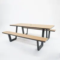 Vita Massa Picknicktafel Rechthoekig Picknickset