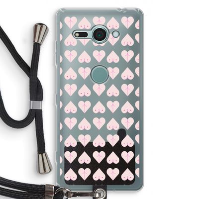 Ass 'n Titties: Sony Xperia XZ2 Compact Transparant Hoesje met koord