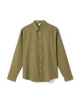 HEMA Herenoverhemd Louis middengroen (middengroen)