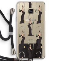 Pop Some Kim: Samsung Galaxy A3 (2016) Transparant Hoesje met koord
