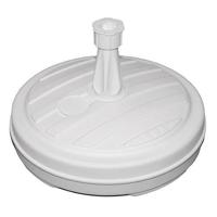 Universele Stokparasolvoet vulvoet Nampook 25kg wit, geschikt voor alle zeer kleine stokparasols - Warentuin over zee