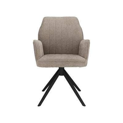Haluta Draaibare Eetkamerstoel met arm Revi - Beige