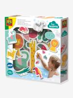 Savannedieren voor het bad van baby SES Creative meerkleurig