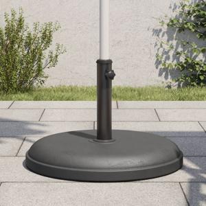 VidaXL Parasolvoet voor stokken van ø32/35/38 mm 25 kg rond