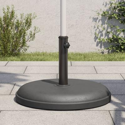 VidaXL Parasolvoet voor stokken van ø32/35/38 mm 25 kg rond