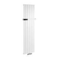 Designradiator Sapho Colonna Recht Middenaansluiting 45x180 cm 910W Wit Sapho - thumbnail