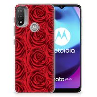 Motorola Moto E20 | E40 TPU Case Red Roses - thumbnail