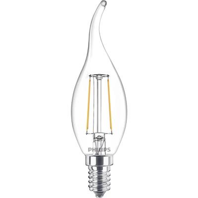 Philips LED 76319000 LED-lamp Energielabel E (A - G) E14 Kaars 2 W = 25 W Warmwit (Ø x l) 3.5 cm x 12.3 cm 1 stuk(s)
