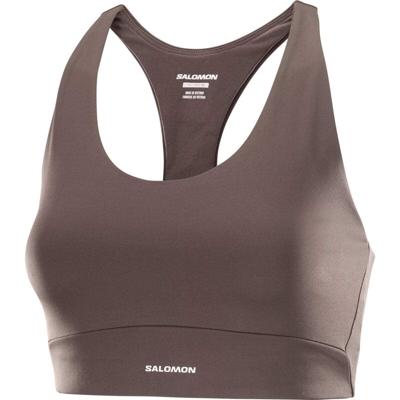 Salomon Shakeout core bra - BRUIN - Dames