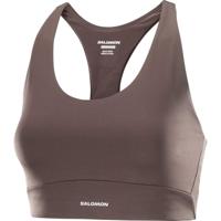 Salomon Shakeout core bra - BRUIN - Dames