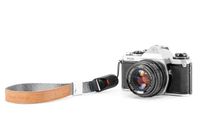 Peak Design CF-AS-3 riem Digitale camera Aluminium, Leer, Nylon Grijs - thumbnail