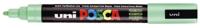 Paintmarker uni posca pc5m m lichtgroen | 6 stuks