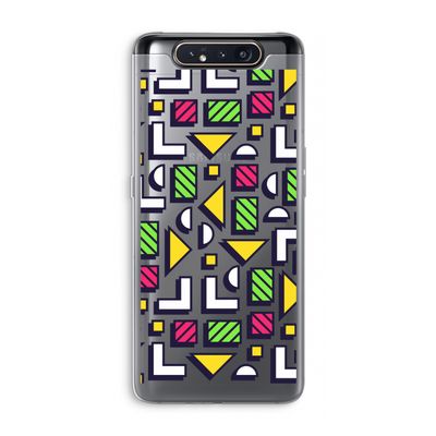 8-bit N°4: Samsung Galaxy A80 Transparant Hoesje