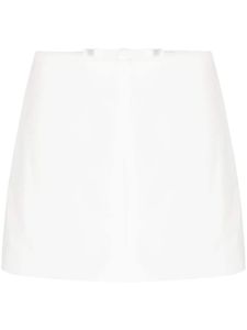 RED Valentino jupe-short à détail de nœud - Blanc