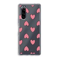 Ondersteboven verliefd: Sony Xperia 5 Transparant Hoesje