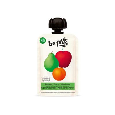 Beplus Knijpfruit 100% apple pear apricot