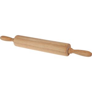 Deegroller voor in de keuken - hout - lichtbruin - 43 cm - Keukengerei