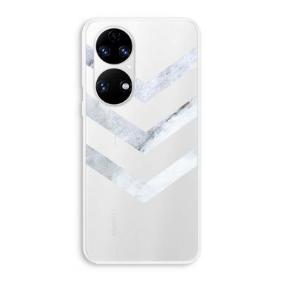 Marmeren pijlen: Huawei P50 Transparant Hoesje