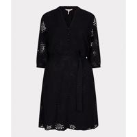 Esqualo - Zwart | Dames | Jurk | Zwart | 40 | regular | Kamst mode Esqualo - Zwart | Dames | Jurk | Zwart | 40 | regular | Kamst mode