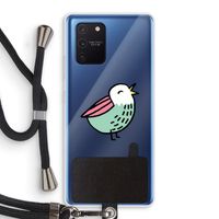 Birdy: Samsung Galaxy Note 10 Lite Transparant Hoesje met koord