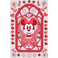 Raamsticker plc d100 cm minnie Christmas Inspirations - Christmas inspirations