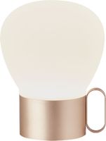 Nordlux Nuru tafellamp 4,8 W LED Roségoud, Wit - thumbnail