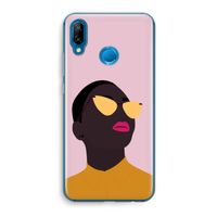 Yellow glasses: Huawei P20 Lite Transparant Hoesje