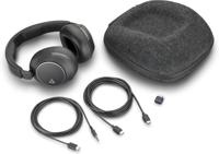 POLY Voyager Surround 80 UC Headset Draadloos Hoofdband Muziek/Voor elke dag USB Type-C Bluetooth Zwart - thumbnail
