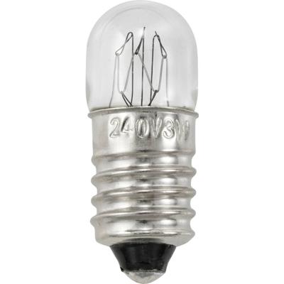 TRU COMPONENTS TC-12842716 Miniatuurgloeilamp 240 V 3 W E10 Warmwit 1 stuk(s)