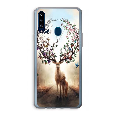 Seasons Change: Samsung Galaxy A20s Transparant Hoesje