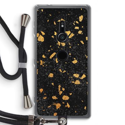 Terrazzo N°7: Sony Xperia XZ2 Transparant Hoesje met koord