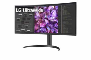 LG UltraWide 34WQ75C-B ledmonitor 2x HDMI, 1x DisplayPort, 5x USB-A, 1x USB-C, 1x RJ-45