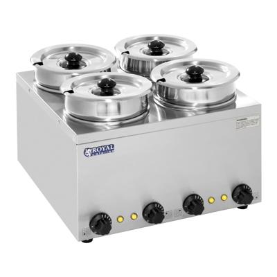 Soepstation - 4 potten - 11 liter - 600 W