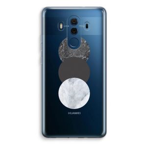 Marmeren cirkels: Huawei Mate 10 Pro Transparant Hoesje