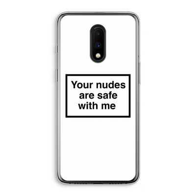 Safe with me: OnePlus 7 Transparant Hoesje
