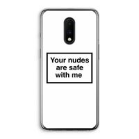 Safe with me: OnePlus 7 Transparant Hoesje