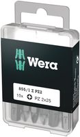 Wera 855/1 Z Bits Pozidriv, PZ 3 x 25 mm (10 Bits pro Box) - 1 stuk(s) - 05072405001