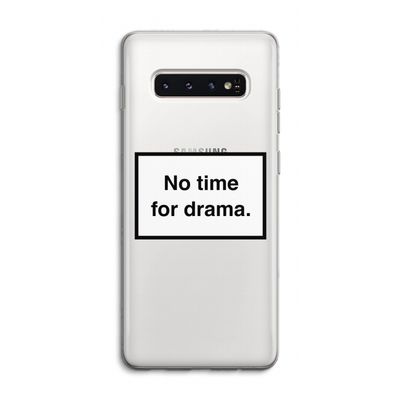No drama: Samsung Galaxy S10 4G Transparant Hoesje