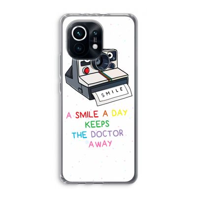 Smile: Xiaomi Mi 11 Transparant Hoesje