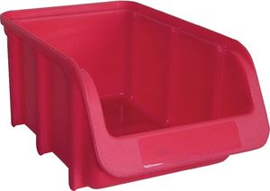 Hunersdorff Magazijnbak | L164/134xB102xH74mm | PP rood | stapelbaar | 24 stuks - 672100 672100