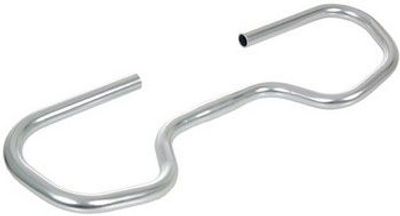 Vlinderstuur Kalloy city / trekking aluminium ø25,4 x 595 mm - zilver