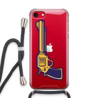 Pew Pew Pew: iPhone SE 2020 Transparant Hoesje met koord