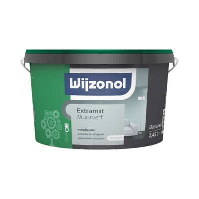 Wijzonol Muurverf BIOseries Extra Mat - 2,5ltr