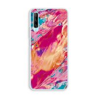 Pastel Echoes: Huawei P Smart Pro Transparant Hoesje