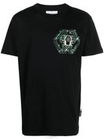 Philipp Plein t-shirt à logo imprimé - Noir - thumbnail