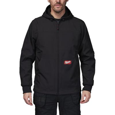 Milwaukee FREEFLEX™ Hooded Softshell Jack Zwart | SJ BL S - 4932498271